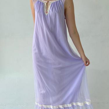 Saie Lilac Nylon Dress