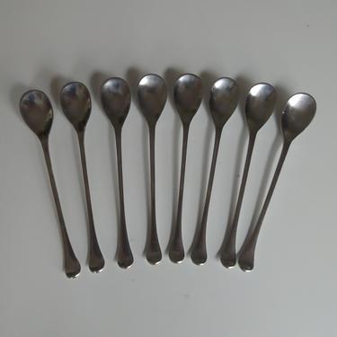 Rare Vintage Dansk Kobenhavn Iced Tea Spoons by Jens Quistgaard - Set of 8 