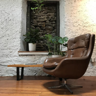 Mid century lounge chair danish modern lounge chair Overman lounge chair 