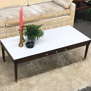 LOCAL PICKUP ONLY ———— Vintage Baumritter for Ethan Allen Coffee Table 