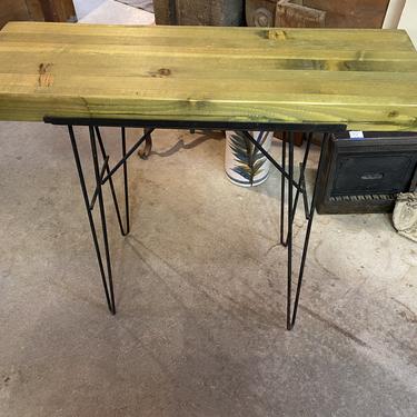 Sweet Little “Mid-Century” Console Table 36”w x 33”t x 11.5d