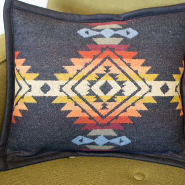 WOOL PILLOW Covers - handcrafted with PENDLETON's Pueblo Dwelling Wool Fabric 