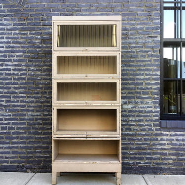 Industrial Barrister Bookcase
