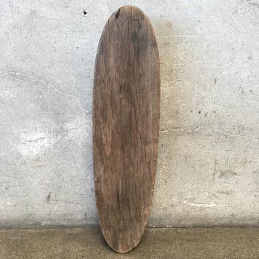 Vintage Skateboard Sidewalk Surfer All Wood