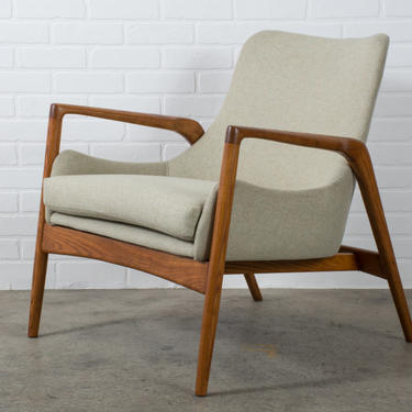 Ib Kofod-Larsen Danish Modern Lounge Chair