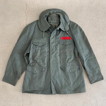 Vintage 1950s Jacket, Man's, Single Breasted (Elston) sage green USAF shade 509 |  Field Jacket | Military Green Coat | L |NOS Deadstock 