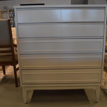 Modern tall dresser - grey color - Item#1402 