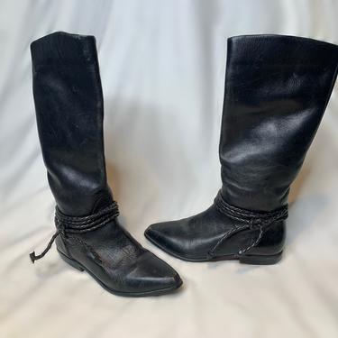 Black Western Boots 