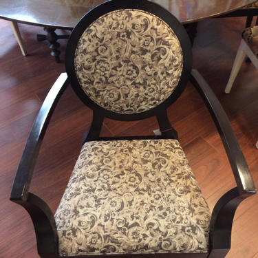 Set of 4 Upholstered Armed Dining Chairs by TheMarketHouse