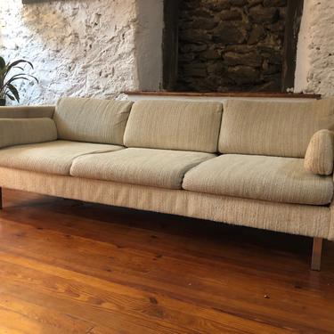 Mid century modern sofa Selig of Monroe sofa Milo Baughman sofa 