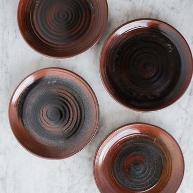 Set of 5 Stoneware Plates | Fontgambault Abbey