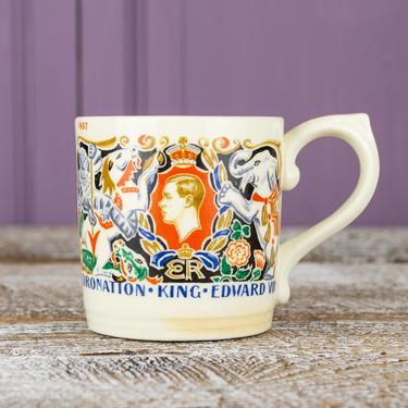 Vintage King Edward VIII Coronation Mug
