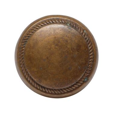 Hollow Bronze Concentric Russell & Erwin Rope Entry Door Knob