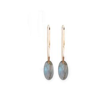 Ovalo Earring with Labradorite