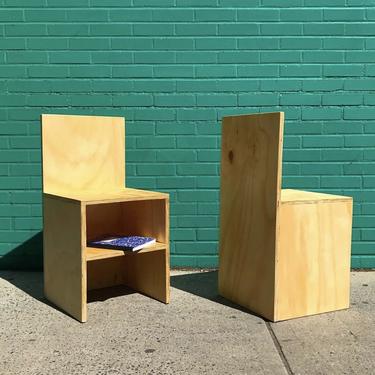 Plywood Shelf Chair