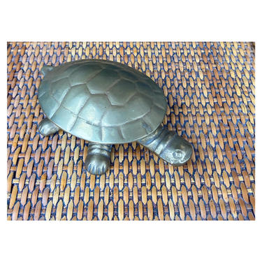 Brass Turtle with Lid