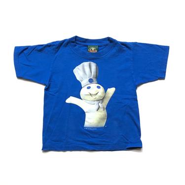 Vintage 90’s KIDS Pillsbury Dough Boy Graphic T-shirt Sz 7 