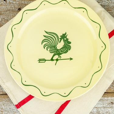 Vintage Rooster Serving Plate