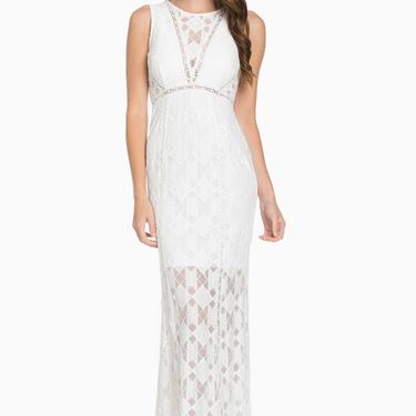 White Deco Gown