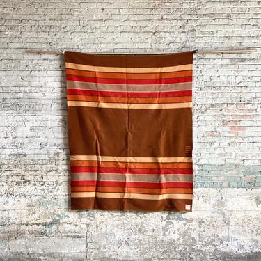 Vintage Striped 4 Point Pendleton Grand Canyon Wool Blanket 63 x 80 