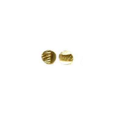 Tiny Reticulated Circle Studs