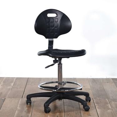 Black Adjustable Height Office Chair
