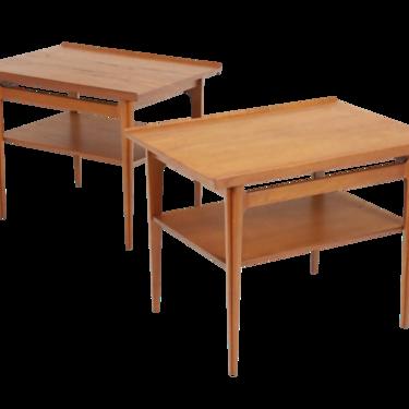 Pair of Scandinavian Modern Teak Side Tables Designed by Finn Juhl
