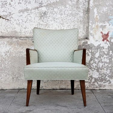 1960’s Jens Risom vintage armchair as found 