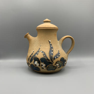 Vintage Handmade Danish Studio Teapot / Pitcher by Aino Grib 