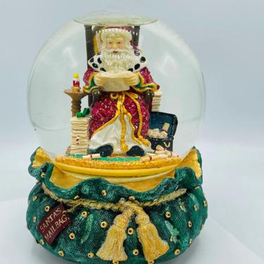 Vintage Christopher Radko Home for the Holidays “Letters to Santa” Snow globe Ltd Ed #2382/5000 