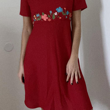 Vintage Donna Floral Dress 