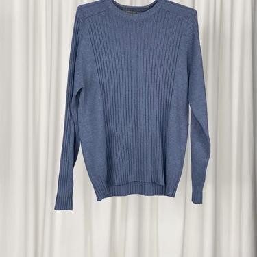 Vintage Oscar De La Renta Blue Sweater