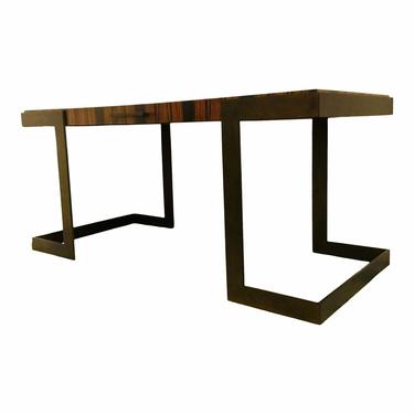 Century Furniture Industrial Modern Wood and Metal Writing Desk