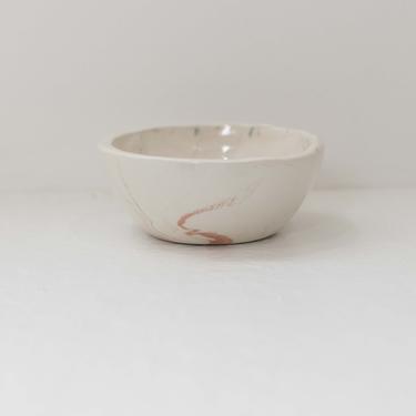 Terracotta and Green Wave Bowl 1