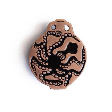 Octopus Jar - Enamel Pin - Pottery Ancient Greece Archeology Octopus Lapel Pin // Soft Enamel Pin, Cloisonn, Pin Badge 