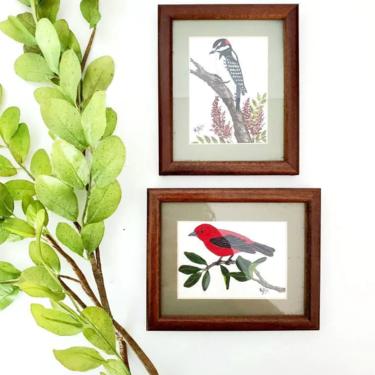 Gorgeous Mini Original Bird Painting Set 