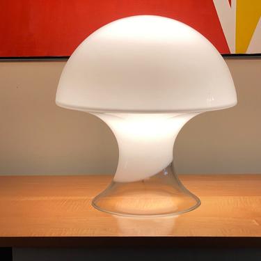 MCM Vistosi Murano Glass Mushroom Lamp 