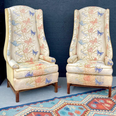 Highback Wingback Butterfly Chairs