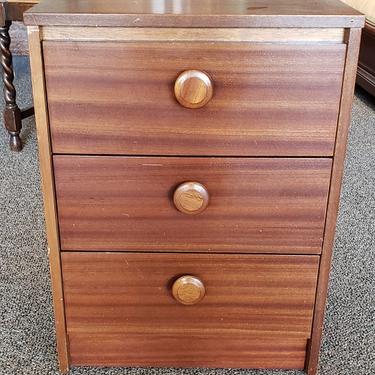 Item #R95 Vintage Nightstand Cabinet