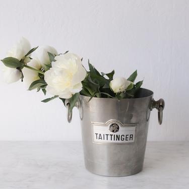 Silver Plated Taittinger Champagne Bucket
