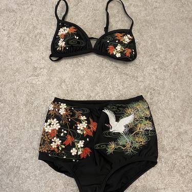 Fig & Viper Embroidered Bikini