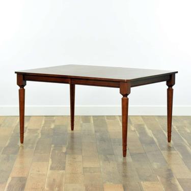 American Traditional Dining Table W/ Leaf