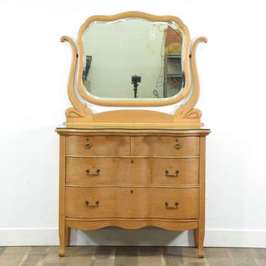 Northern Furniture Birdseye Maple Dresser W Mirror