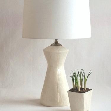 Ceramic lamp. Unique contemporary decor 