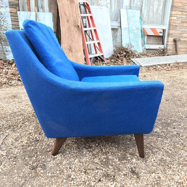 Vintage Mid-Century Brazilian Rosewood Danish Sitamo Mobler Arm Chair Lounge PROJECT NEEDS UPHOLSTERY 