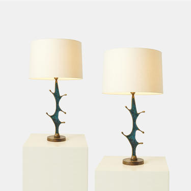 Pair of Table Lamps by Pepe Mendoza