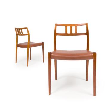 Vintage Danish Mid-Century Niels Otto Møller no. 79 Teak Dining Chairs (Set of 10) 