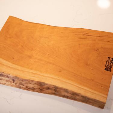 Cherry Live Edge Charcuterie/Cutting Board 16&amp;quot; 