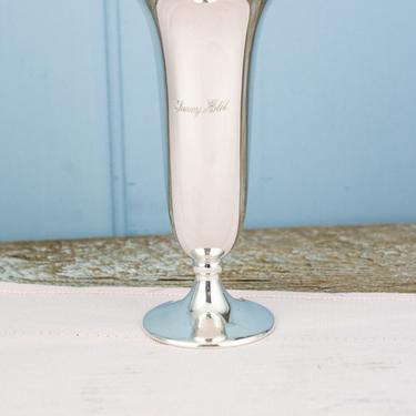 Vintage Silverplate Savoy Hotel Bud Vase