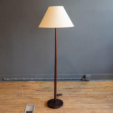 Swedish Rosewood Pole Lamp